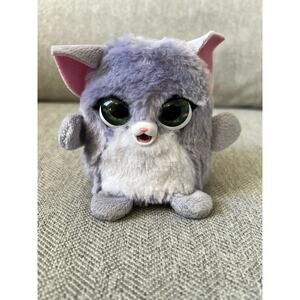 Hasbro FurReal Fuzzalots Purple Kitty Interactive Animated Color Changing Belly